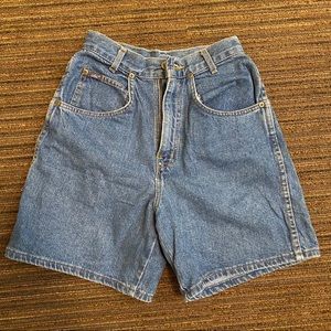 Vintage high waisted jean shorts
